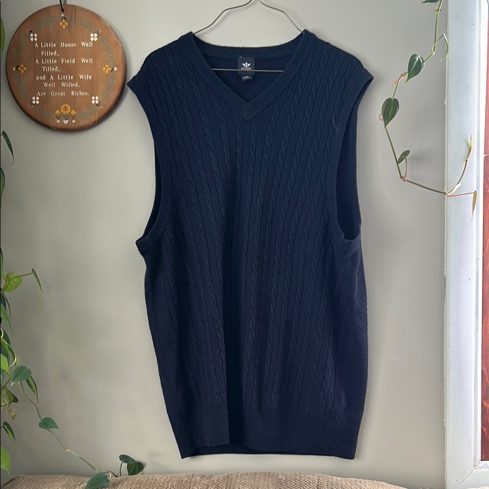 Dockers Blue V-Neck Sweater